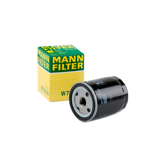 MANN-FILTER W 713/19 Oil Filter Spin-on Filter, with one anti-return valve