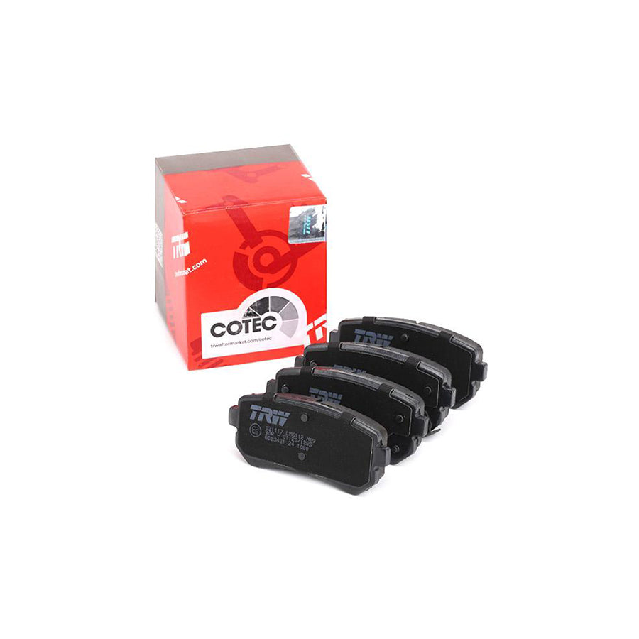 TRW Cotec Gdb3421 Brake Pad Set With Acoustic Wear Warning
