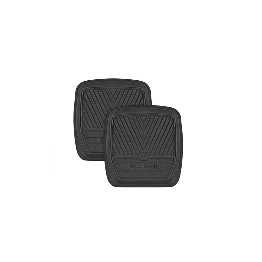 KEGEL 5-8504-785-4010 Floor mat set Elastomer, Rear, Quantity: 2, Black