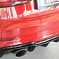 Rieger 00088187 Audi 8V Rear Diffuser for Sport Tailpipe Left & Right (A3 & S3) - Glossy Black