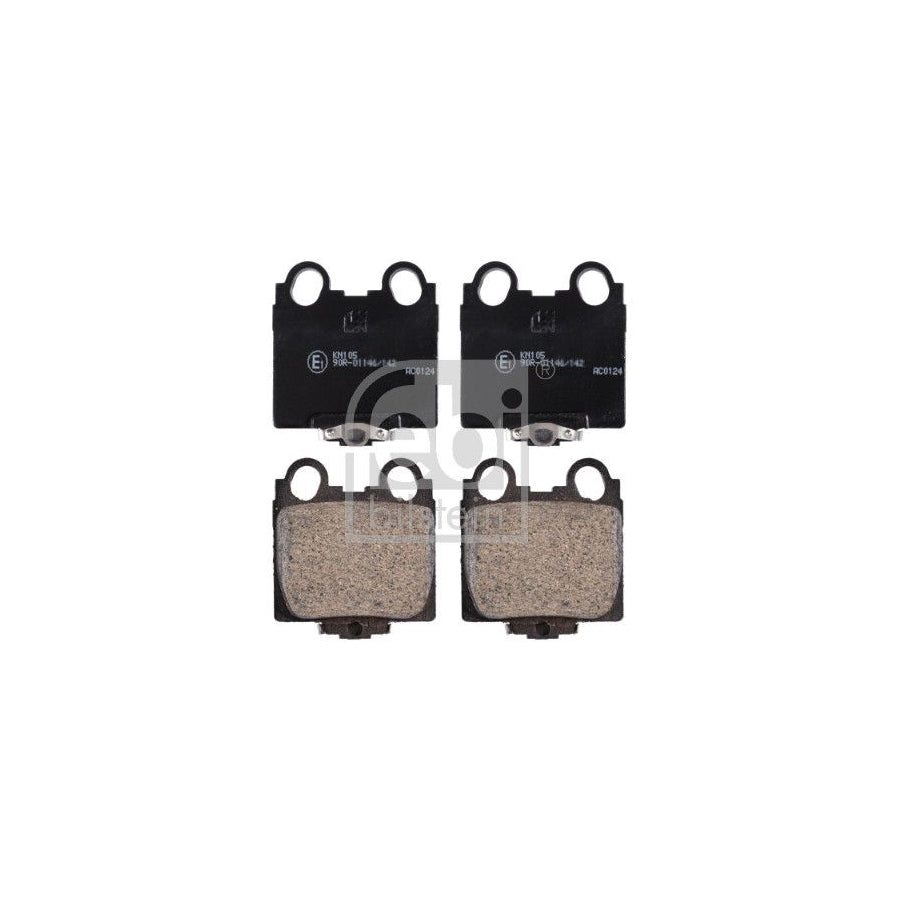 Febi Bilstein 170265 Brake Pad Set Rear Axle With Acoustic Wear Warning