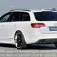 Rieger 00099226 Audi 4F A6 Rear Diffuser for Original Tailpipe Left & RIght - Carbon-Look