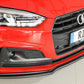 Rieger 00055485 Audi B9 F5 Front Splitter (A5 & S5) -  Matte Black