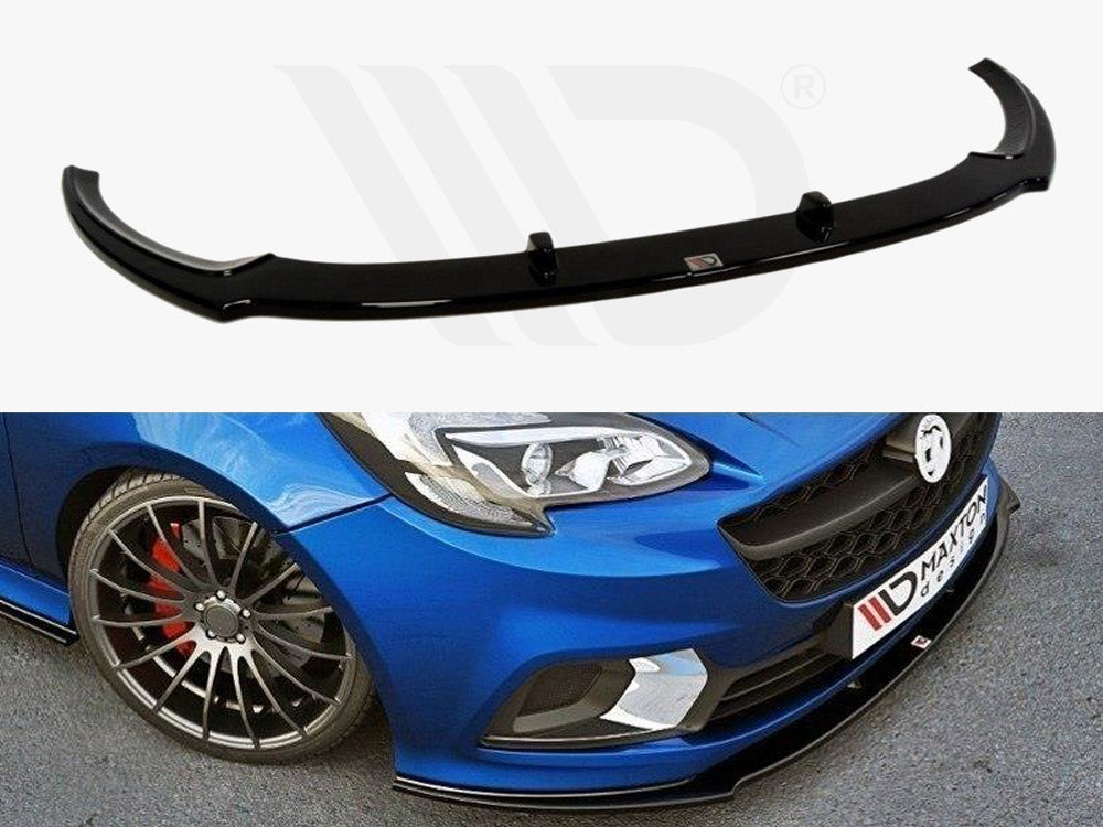 Maxton Design OP-CO-E-OPC-FD1T Front Splitter Opel Corsa E OPC / VXR | Duco Car Parts UK Car Parts