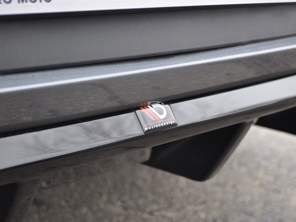 Maxton Design SE-LE-3F-CU-RS1T Rear Diffuser Seat Leon MK3 Cupra Facelift (2017-up) | Duco Car Parts UK Car Parts