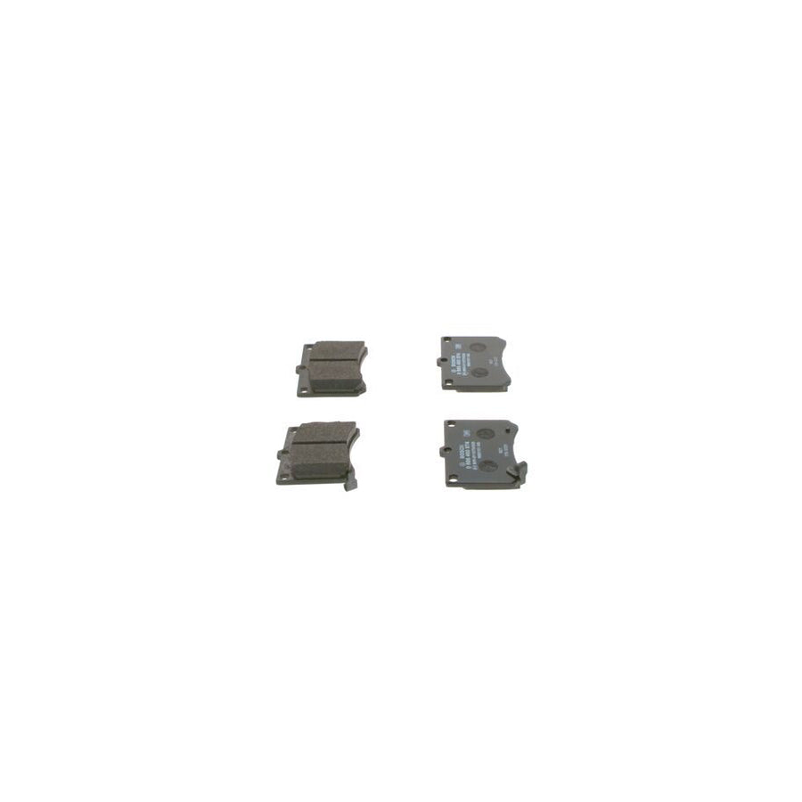 Bosch 0986460974 Brake Pad Set With Acoustic Wear Warning BP543