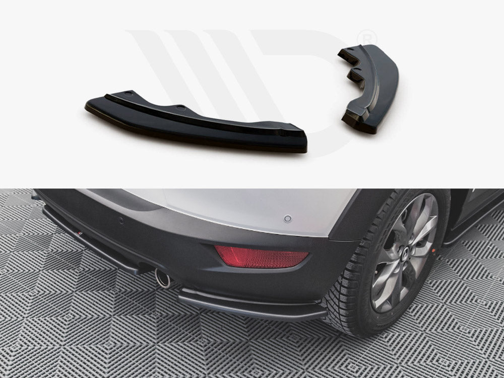 Maxton Design MA-CX-3-1-RSD1T Rear Side Splitters Mazda CX-3 (2015-) | Duco Car Parts UK Car Parts