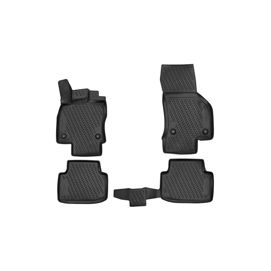 WALSER XTR 75055 Floor mat set Front and Rear