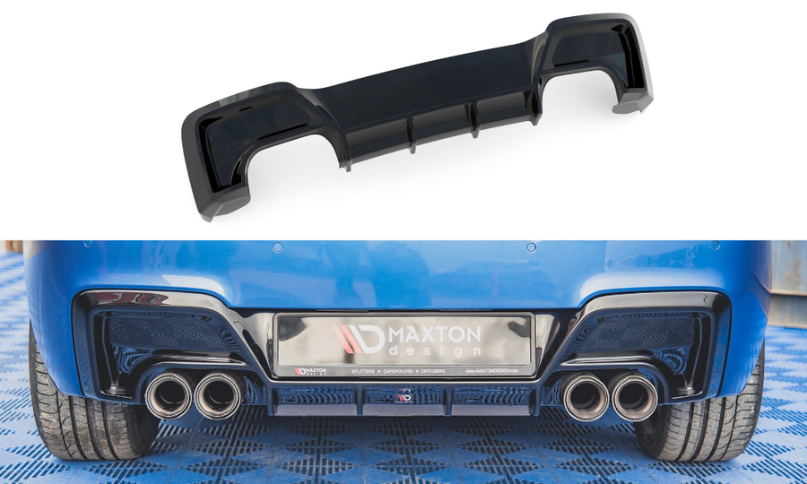 Maxton Design BM-1-F20-M-RS1TOO__OO Rear Valance V.2 BMW M135i F20 | Duco Car Parts UK Car Parts