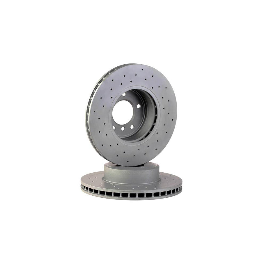 ZIMmERMANN SPORT COAT Z 150 3403 52 Brake Disc Internally Vented Perforated Coated High carbon