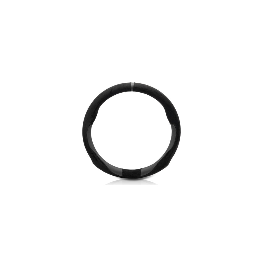 ORIGEN ORG40000 Steering wheel cover Black, ?: 38 - 39cm, Leatherette, PVC