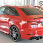 Rieger 00088187 Audi 8V Rear Diffuser for Sport Tailpipe Left & Right (A3 & S3) - Glossy Black