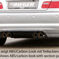 Rieger 00050113 BMW 3 Series E46 Rear Diffuser