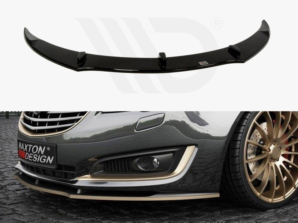 Maxton Design OP-IS-1F-FD1T Front Splitter Opel Insignia (2014-2017) | Duco Car Parts UK Car Parts