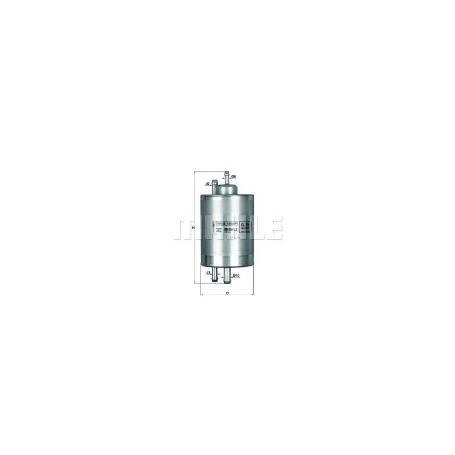 MAHLE ORIGINAL OC 99 OF Oil Filter Spin-on Filter