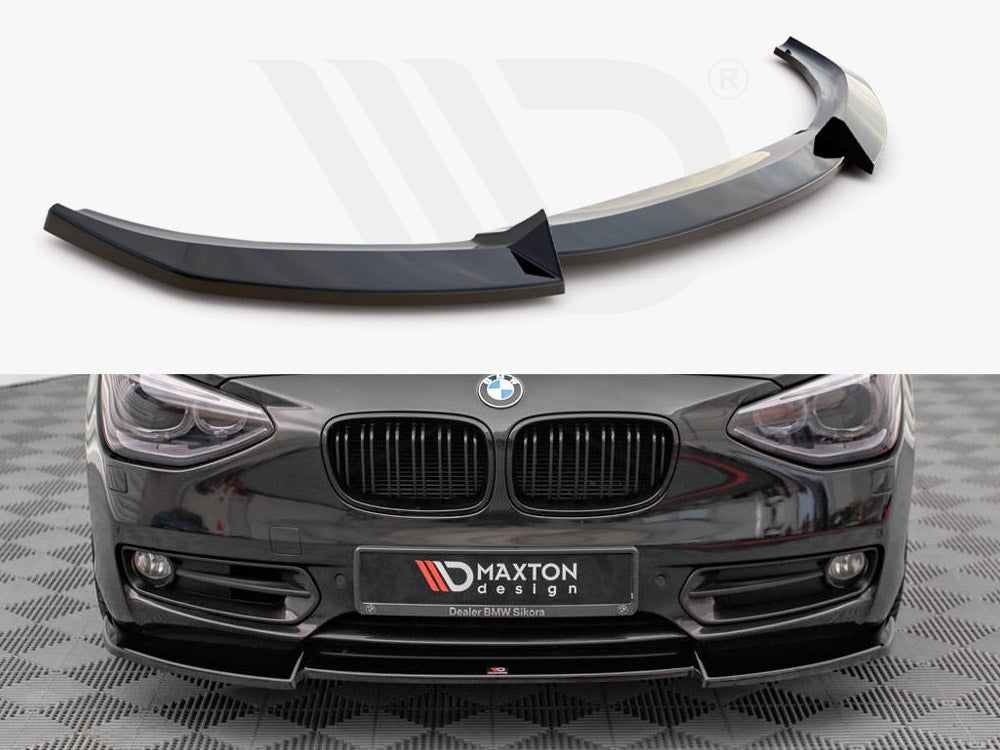 Maxton Design BM-1-F20-FD2T Front Splitter V.2 BMW 1 F20 (2011-2015) | Duco Car Parts UK Car Parts