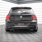 Maxton Design BMW 1 F20 (2011-2015) Central Rear Splitter (vertical Bars)