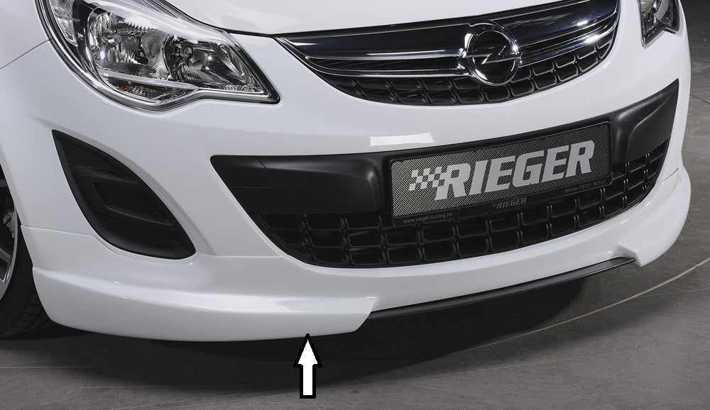 Rieger 00058946 Opel Corsa D Front Splitter