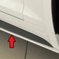 Rieger 00055487 Audi B9 F5 Right Side Skirt Splitter (A5 & S5)