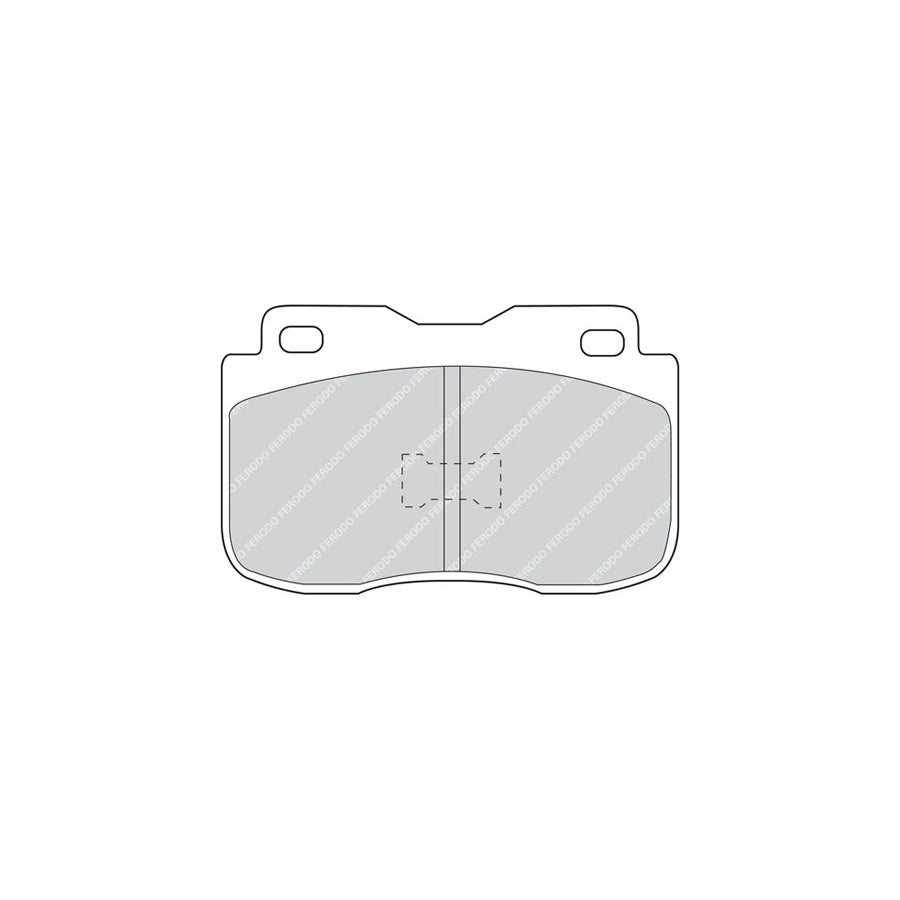 Ferodo Fqt1083 Brake Pad Set Rear Axle Excl Wear Warning Contact With Brake Caliper Screws