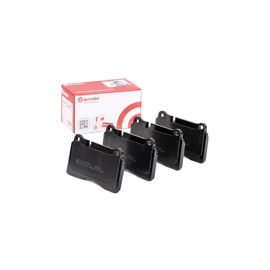 Brembo P 44 018 Brake Pad Set For Land Rover Range Rover Prepared For Wear Indicator