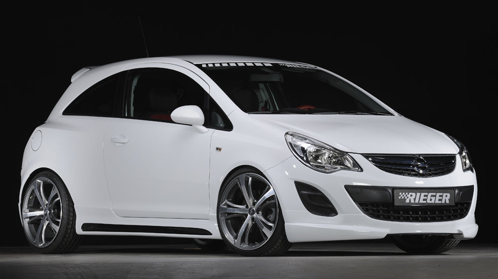 Rieger 00058946 Opel Corsa D Front Splitter