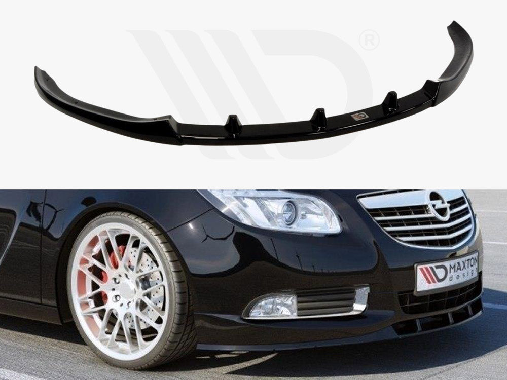 Maxton Design OP-IS-1-OPCLINE-NRB-FD1T Front Splitter Vauxhall/opel Limited Edition/opc Line Insignia | Duco Car Parts UK Car Parts