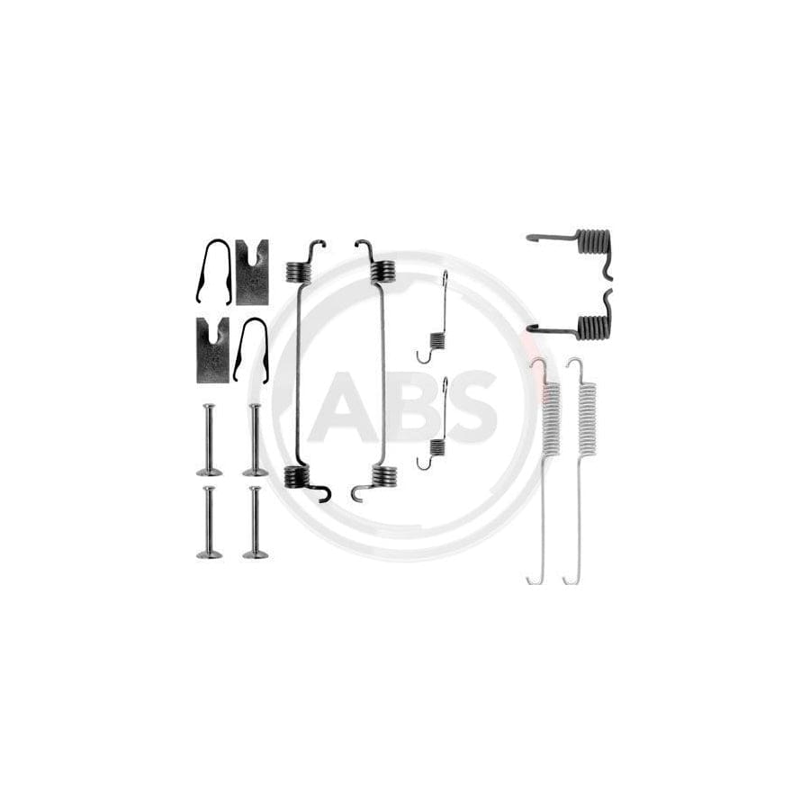 A.B.S. 0749Q Accessory Kit, Brake Shoes for FORD ESCORT | Duco Car Parts UK Car Parts