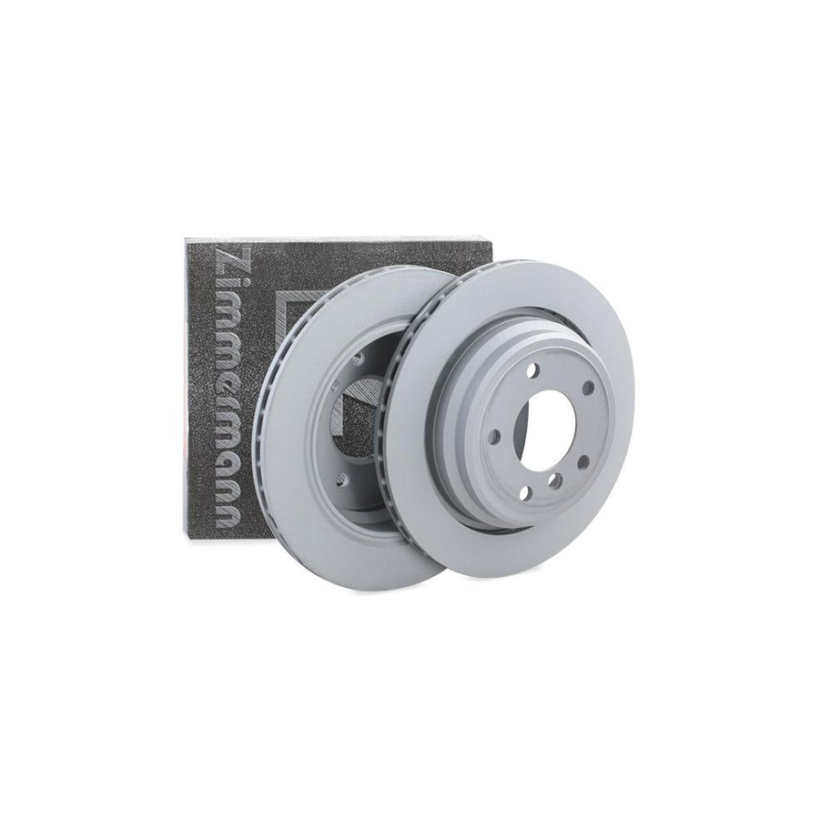 ZIMmERMANN COAT Z 150 1286 20 Brake Disc Externally Vented Coated High carbon