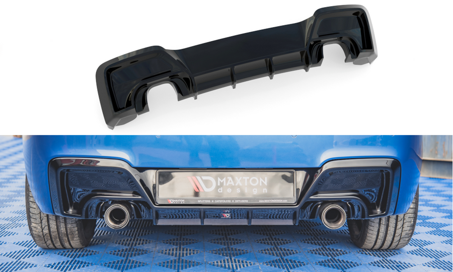 Maxton Design BM-1-F20-M-RS1TO__O Rear Valance V.1 BMW M135i F20 | Duco Car Parts UK Car Parts