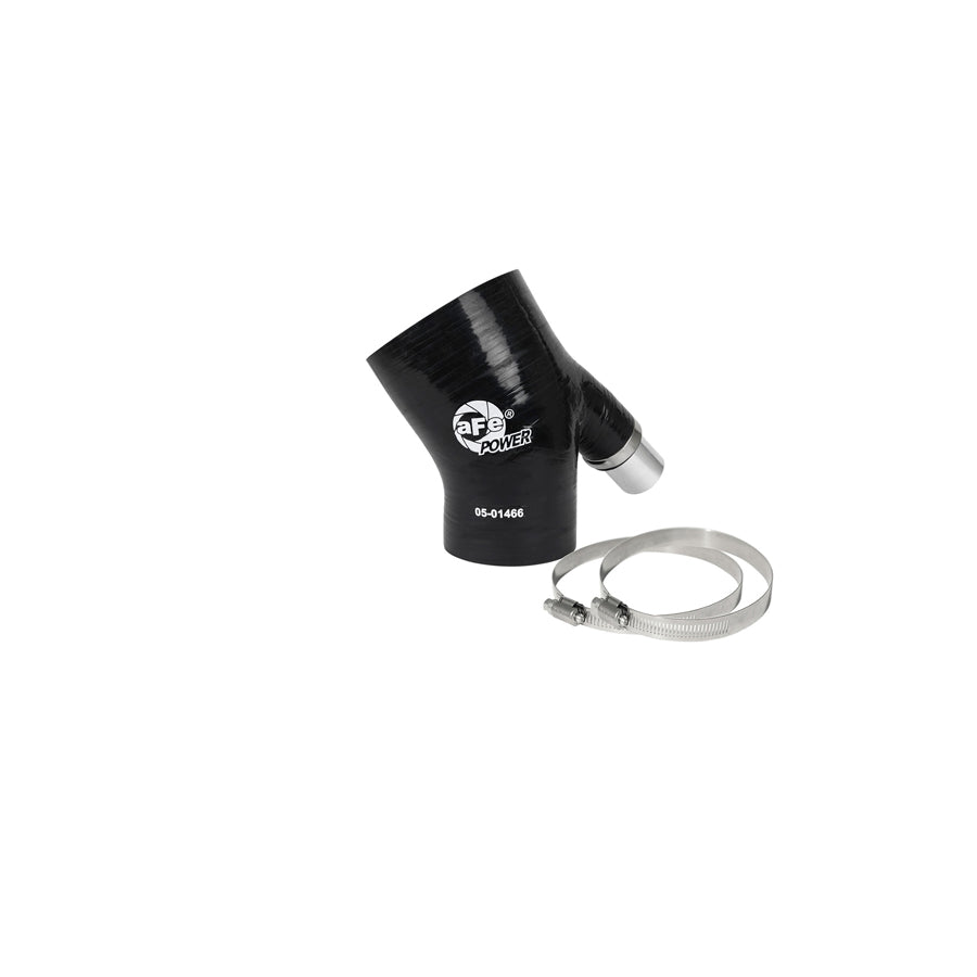  aFe 59-00107 (3 IN ID to 2-1/4 IN ID x 35 Deg.) Elbow Reducing Coupler w/ Vent - Black Replacement Coupling Kit  | Duco Car Parts UK Car Parts