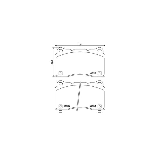 Hella 8DB 355 039 151 Brake Pad Set For Honda Civic X Hatchback Fc Fk Incl Wear Warning Contact