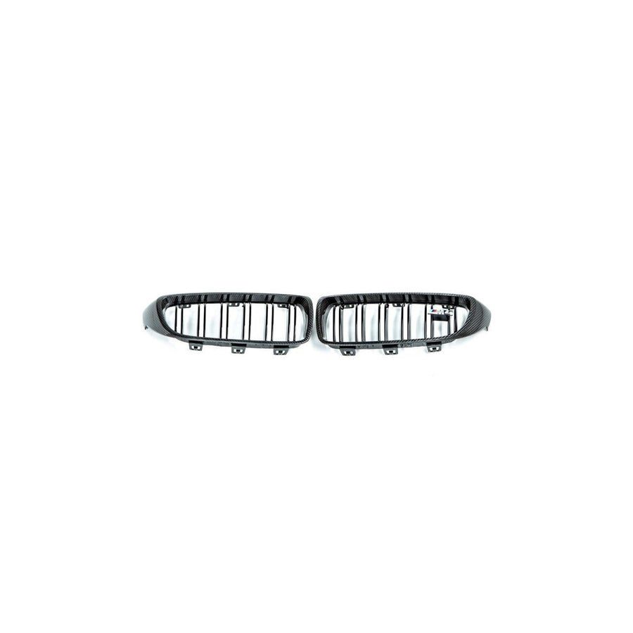 Genuine BMW 51712456325-51712456326 F82 F83 M4 M Performance Carbon Front Kidney Grilles