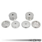 034Motorsport Subframe Bushings, Front, Billet Aluminum B5/B6/B7 Chassis