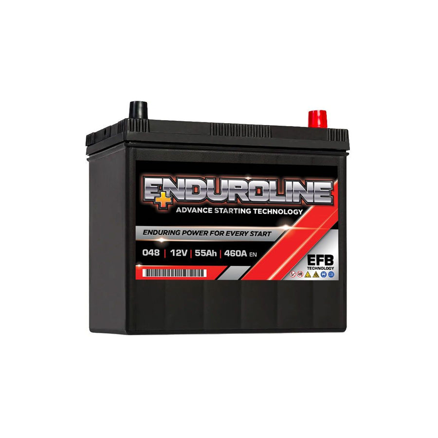 Enduroline 048 EFB Start Stop Car Battery 55Ah