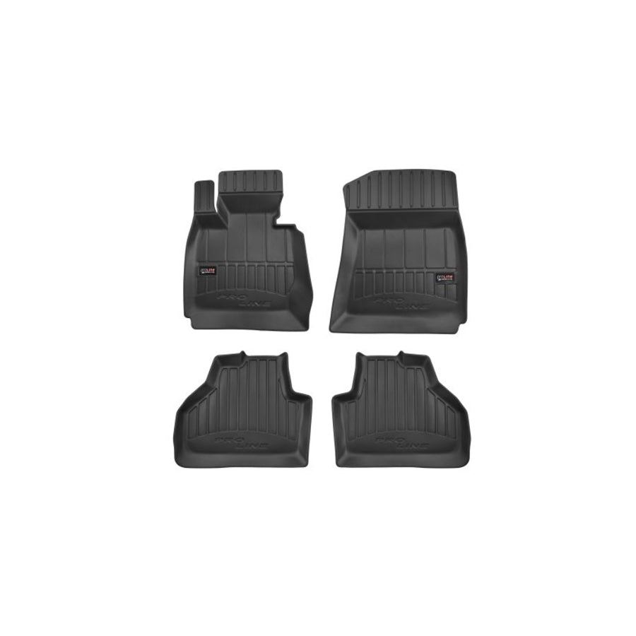 FROGUM 3D408425 Floor mat set for BMW X4 (F26) Elastomer, Front and Rear, Quantity: 4, Black