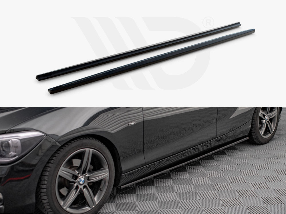 Maxton Design BM-1-F20-SD1T Side Skirts Diffusers BMW 1 F20 (2011-2015) | Duco Car Parts UK Car Parts