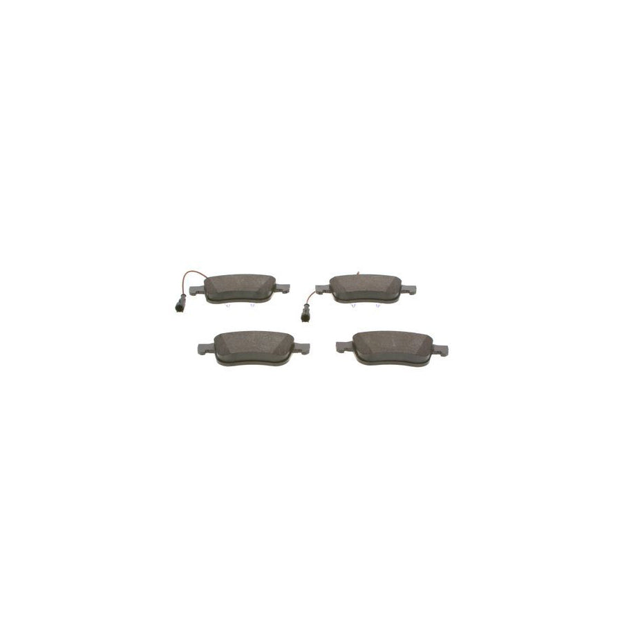 Bosch 0986494465 Brake Pad Set For Alfa Romeo Giulietta With Integrated Wear Sensor With Anti Squeak Plate With Piston Clip BP1386