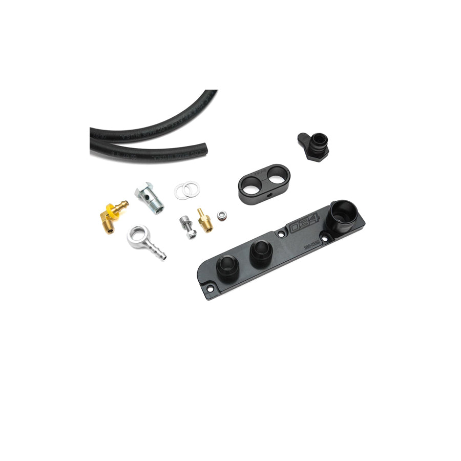 034Motorsport Catch Can Kit, Billet, B7 Audi A4 2.0T FSI