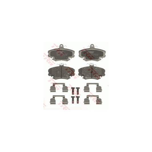 TRW Cotec Gdb1634 Brake Pad Set Prepared For Wear Indicator With Brake Caliper Screws With Accessories