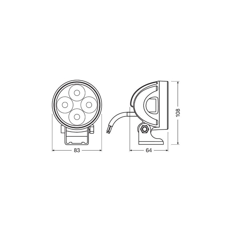 OSRAM LEDDL119-WD Spotlight