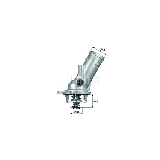 MAHLE ORIGINAL TM 10 87 Engine thermostat Opening Temperature: 87°C, with seal