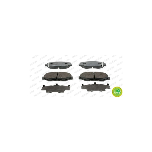 Ferodo Premier Eco Friction Fdb1658 Brake Pad Set With Acoustic Wear Warning Without Accessories