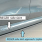 Rieger 00079033 Skoda NX Right Side Skirt (Octavia RS & Octavia) -  Matte Black