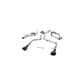 MillTek Audi S5 B8 Non-Resonated Race Cat-Back Exhaust
