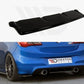 Maxton Design OP-CO-E-OPC-RD1T Central Rear Splitter Opel Corsa E OPC / VXR | Duco Car Parts UK Car Parts
