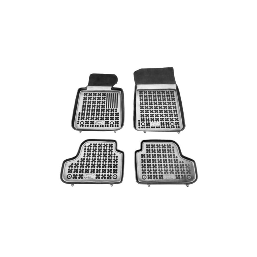 REZAW PLAST 200706 Floor mat set for BMW 3 Convertible (E93) Elastomer, Front, Black