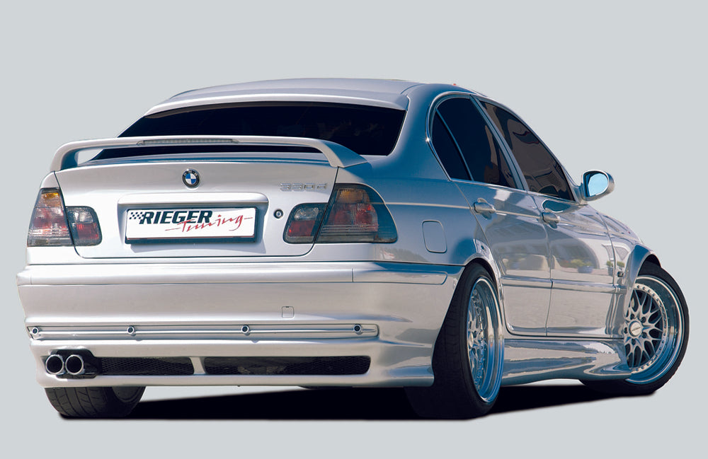 Rieger 00050106 BMW 3 Series E46 Rear Diffuser