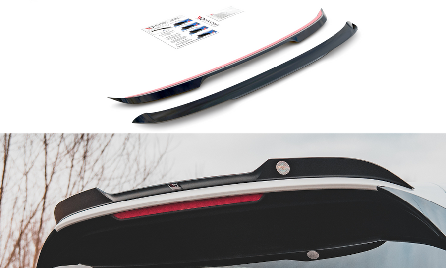 Maxton Design VW-GO-8-GTI-CAP2T Spoiler Cap V.2 Volkswagen Golf GTI MK8 | Duco Car Parts UK Car Parts
