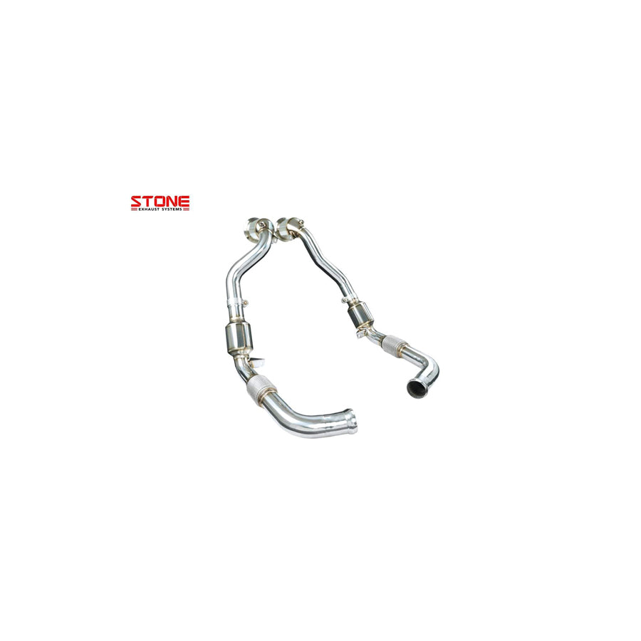Stone Exhaust Porsche 971 Panamera 4S (2.9T / 440ps) Eddy Catalytic Downpipe